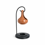 Askılı Standlı Damla Seramik Buhurdanlık - Kahverengi