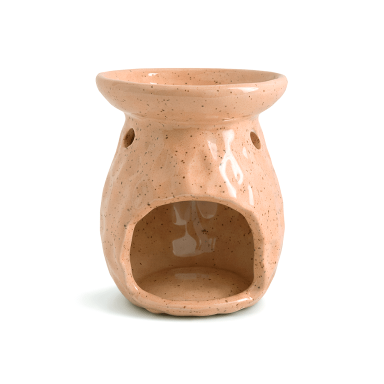 Seramik Doku Desenli Buhurdanlık