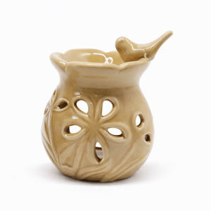 Kuş Figürlü Dekoratif Seramik Buhurdanlık